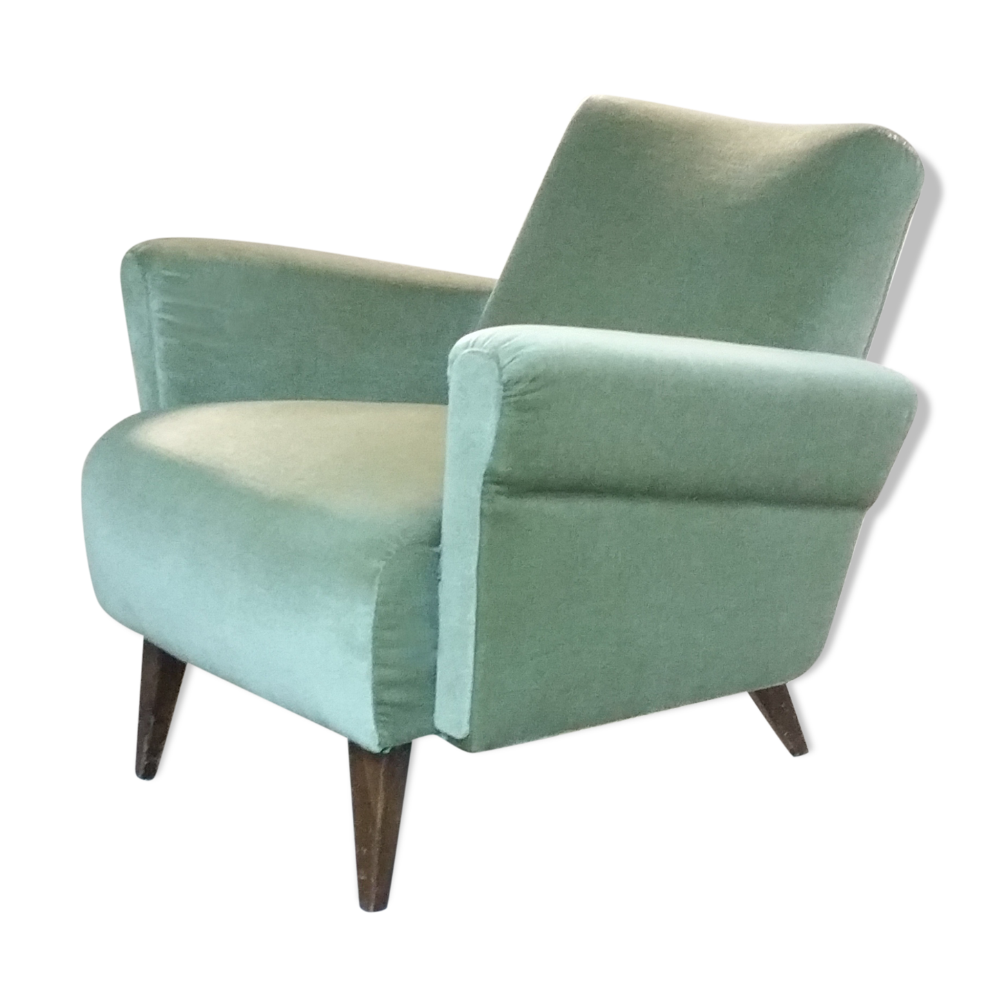 Fauteuil club années 50 60 déjà restauré