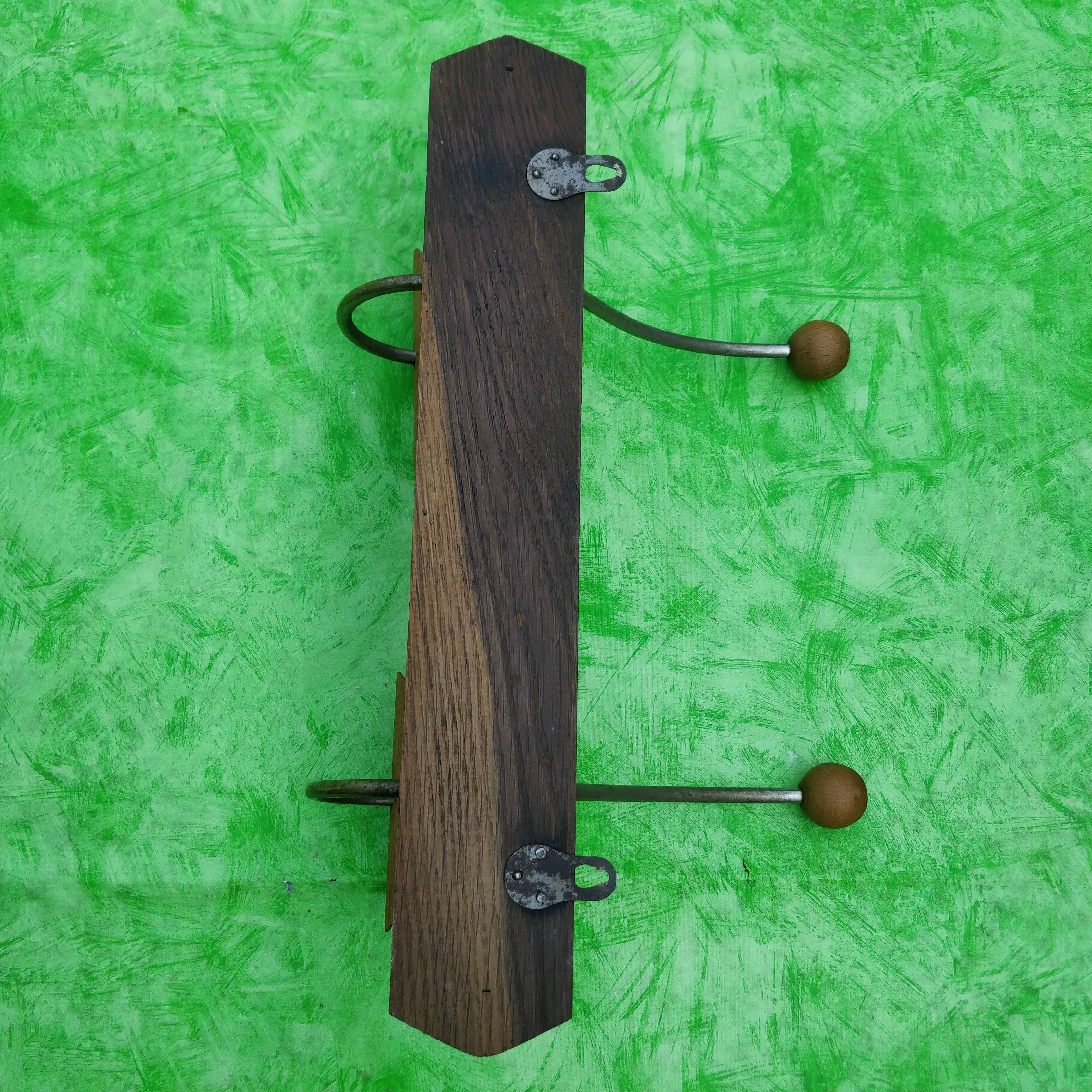 Wood/steel hooks