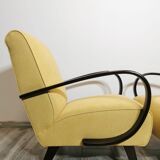 Armchairs by Jindrich Halabala, 1940s, Set of 2