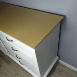 Restored vintage buffet chest.