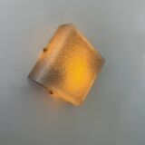 Vintage brass and Perspex wall lamp, France 1960