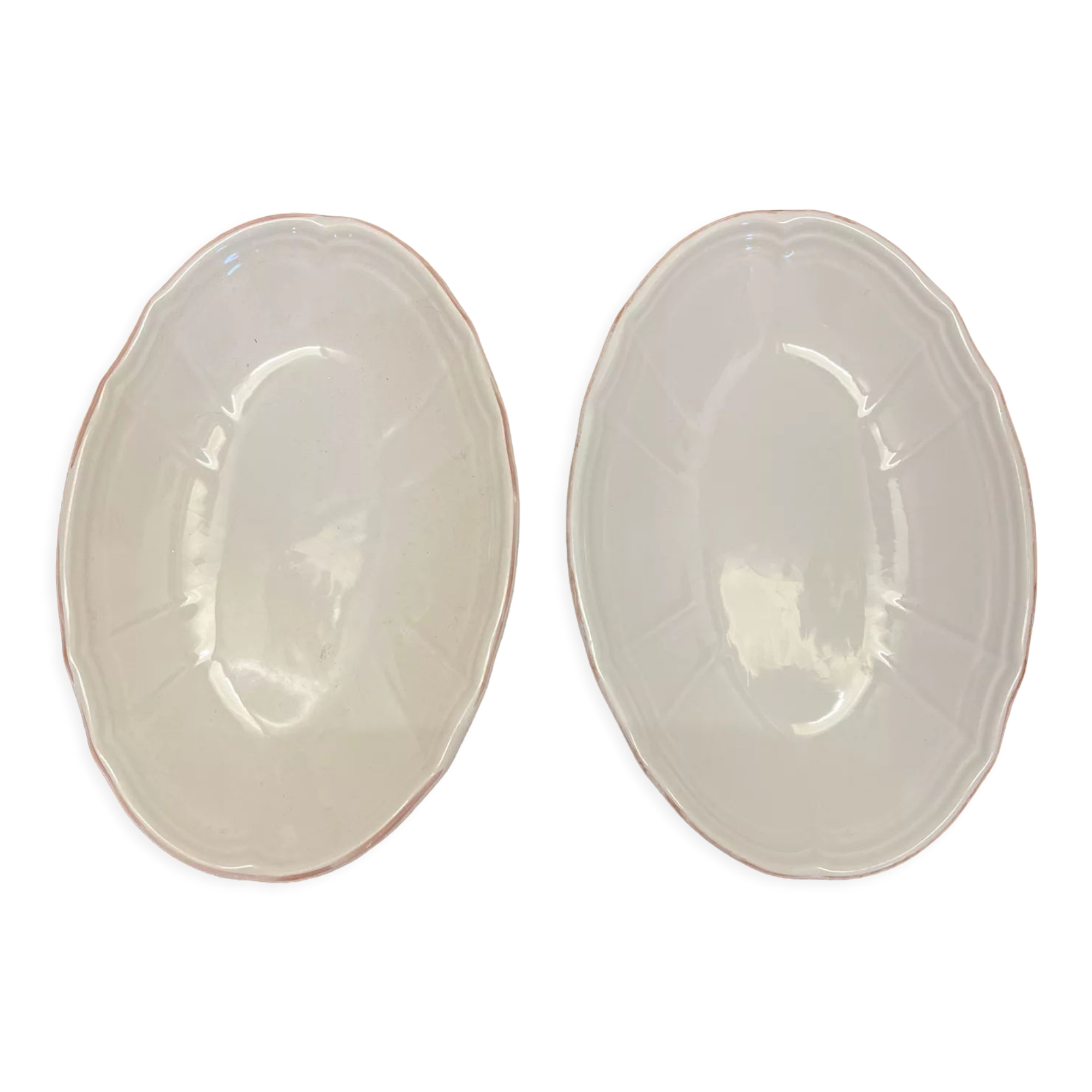 Set of vintage porcelain dishes