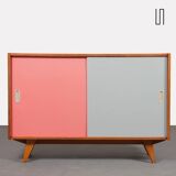 Pink and white chest of drawers by Jiri Jiroutek, model U-452 circa 1960
