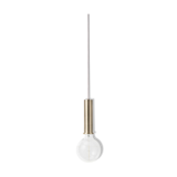 Long brass tube suspension
