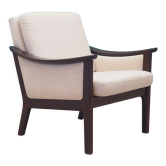 Beige armchair, 1970s, Danish design, made in Denmark