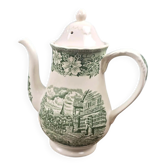 Théière anglaise vintage Royal Tudor Ware Coaching Taverns