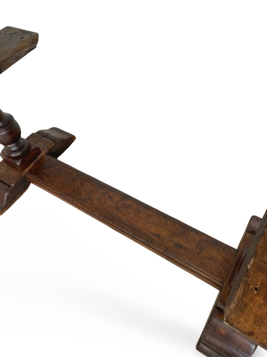 A fine 18th Century French walnut dining table