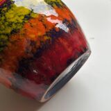 Multicolored vase