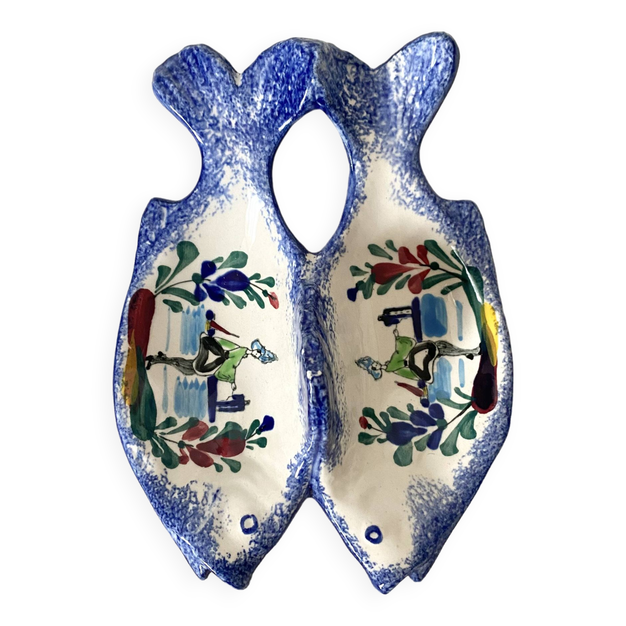 Fish salt and pepper shaker MBFA Pornic