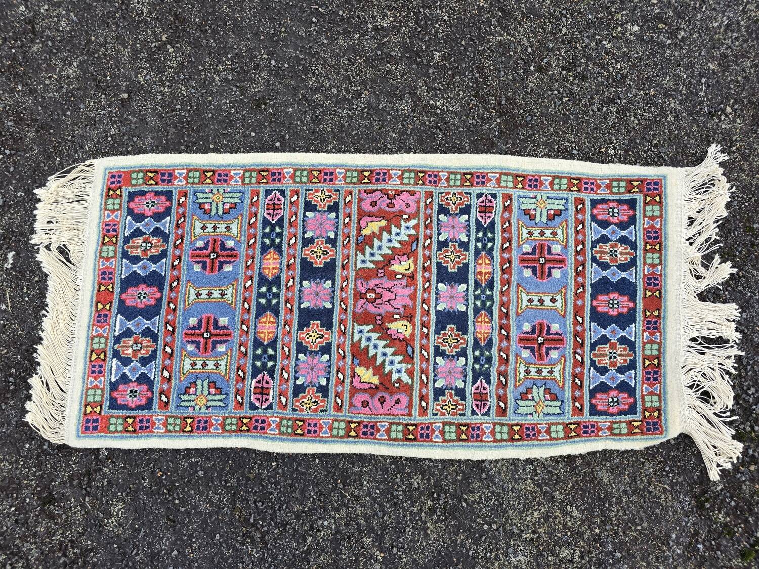 Vintage wool rug
