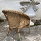 Rattan / wicker armchair for children twentieth century