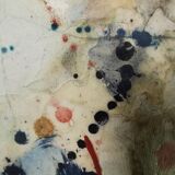 Pair of abstract paintings 60'