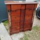 Commode semainier ancien plateau marbre style louis xvi