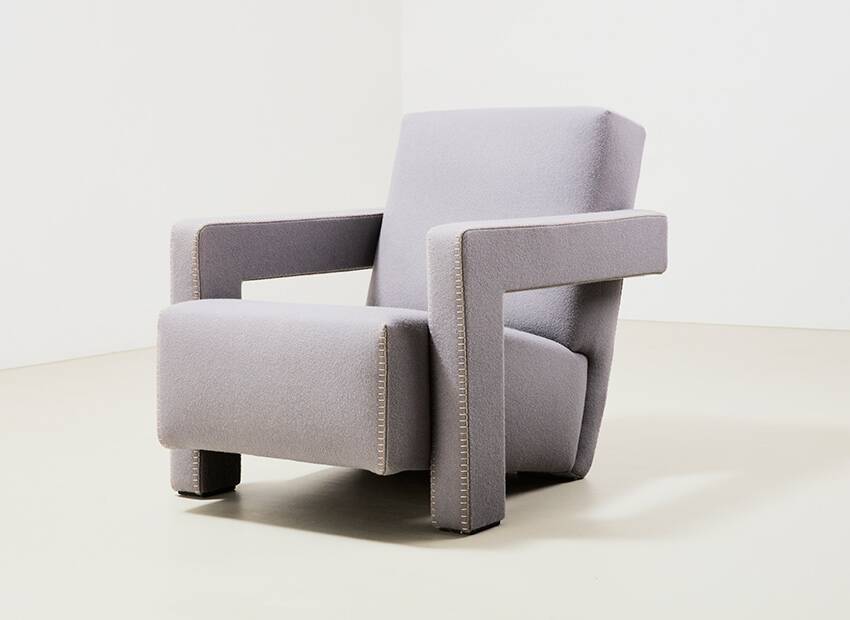 Gerrit Rietveld 'Utrecht' Model 637 Lounge Chair for Cassina 1935/1990s