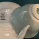 Cups + Saucers + Jug + Bird