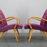 1960s Pair of Armchairs, Czechoslovakia
