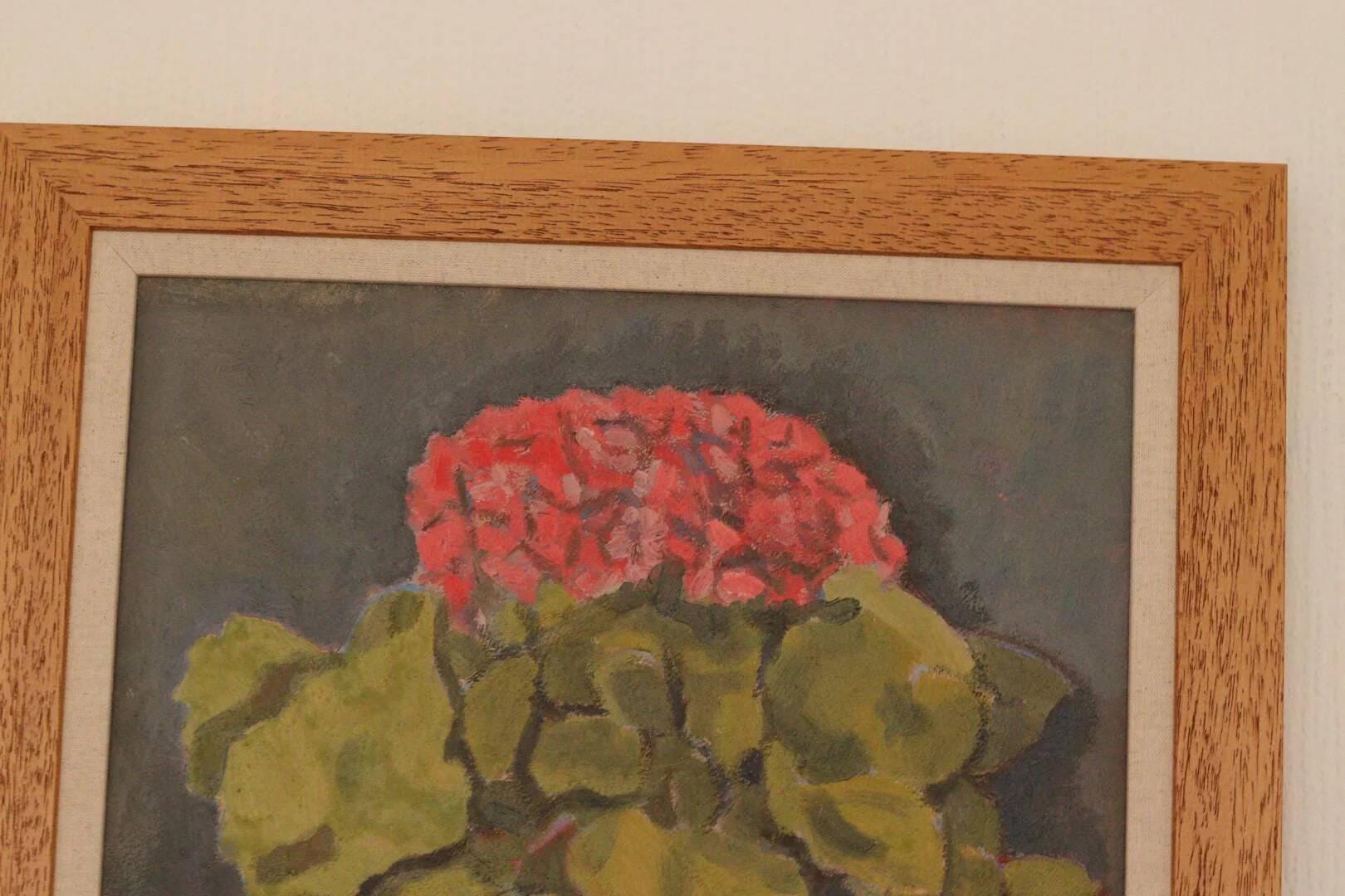 Pink hydrangea with fruit by Olax