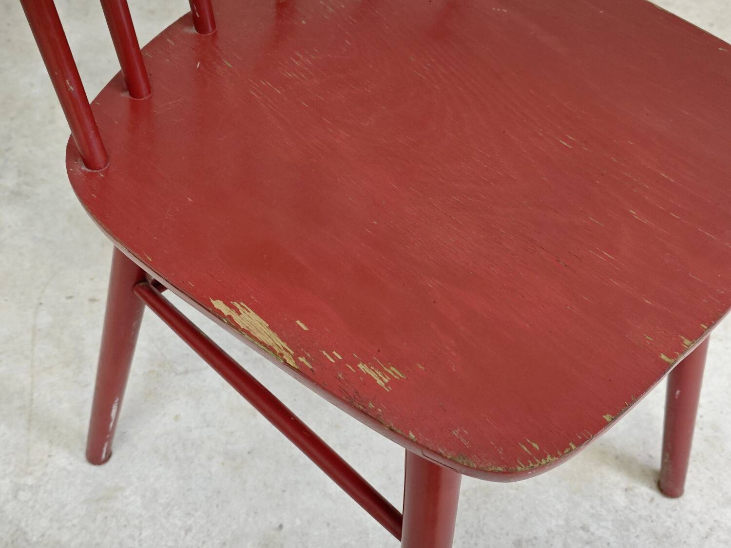 Pair of Scandinavian style Stol Kamnik chairs, ex Yugoslavia