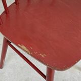 Paire de chaises style scandinave Stol Kamnik, ex Yougoslavie