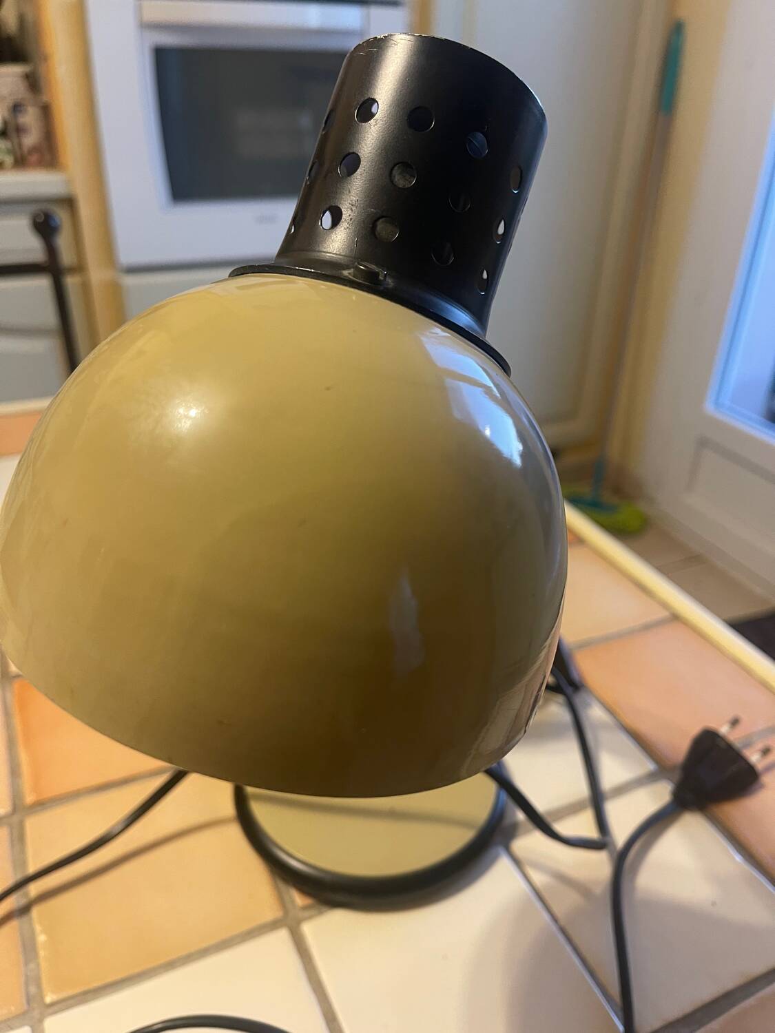 NF industrial metal gooseneck desk lamp