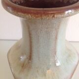Hexagonal vase with handle vintage Fat Lava Scheurich