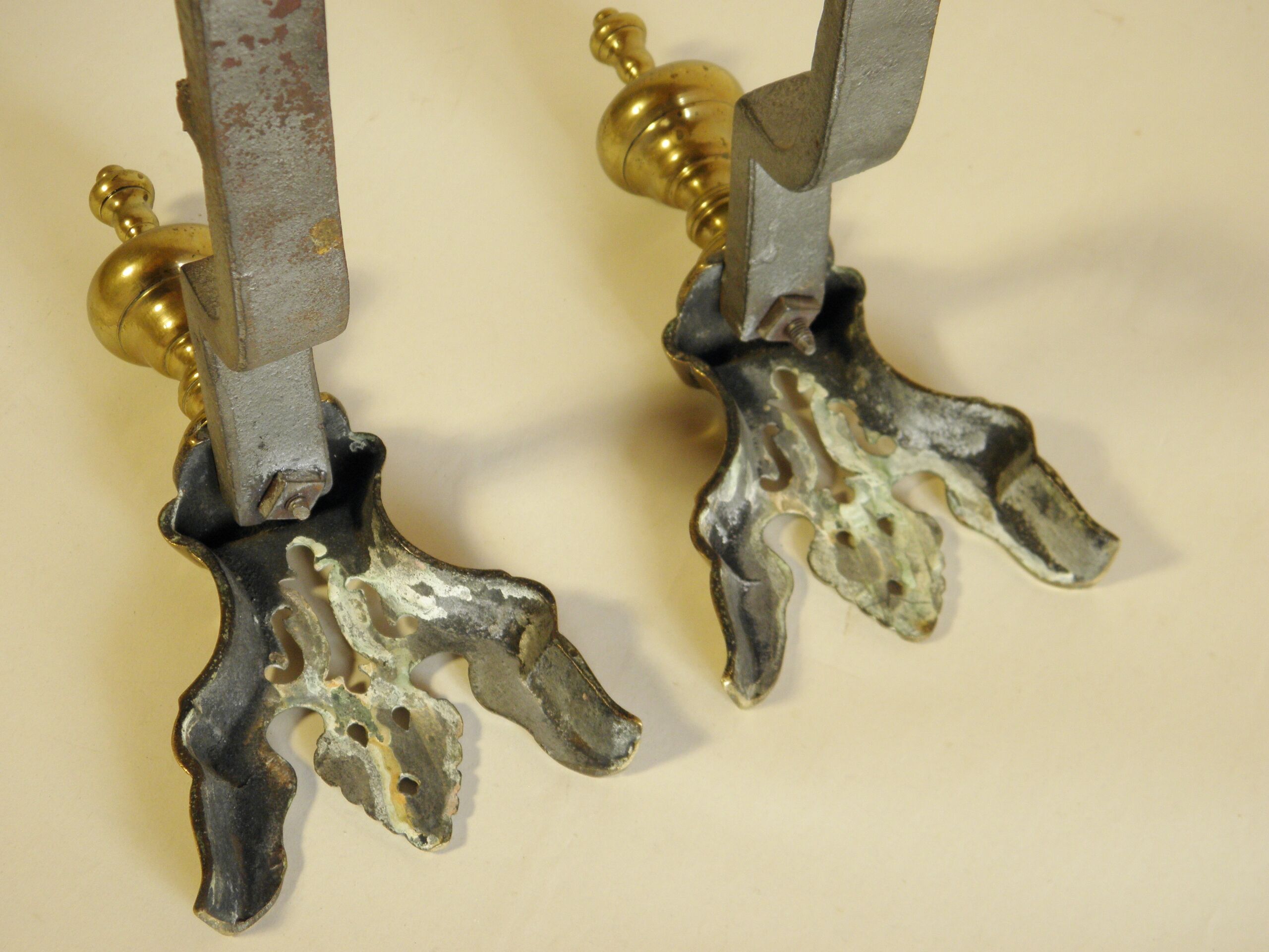 Pair of brass channels