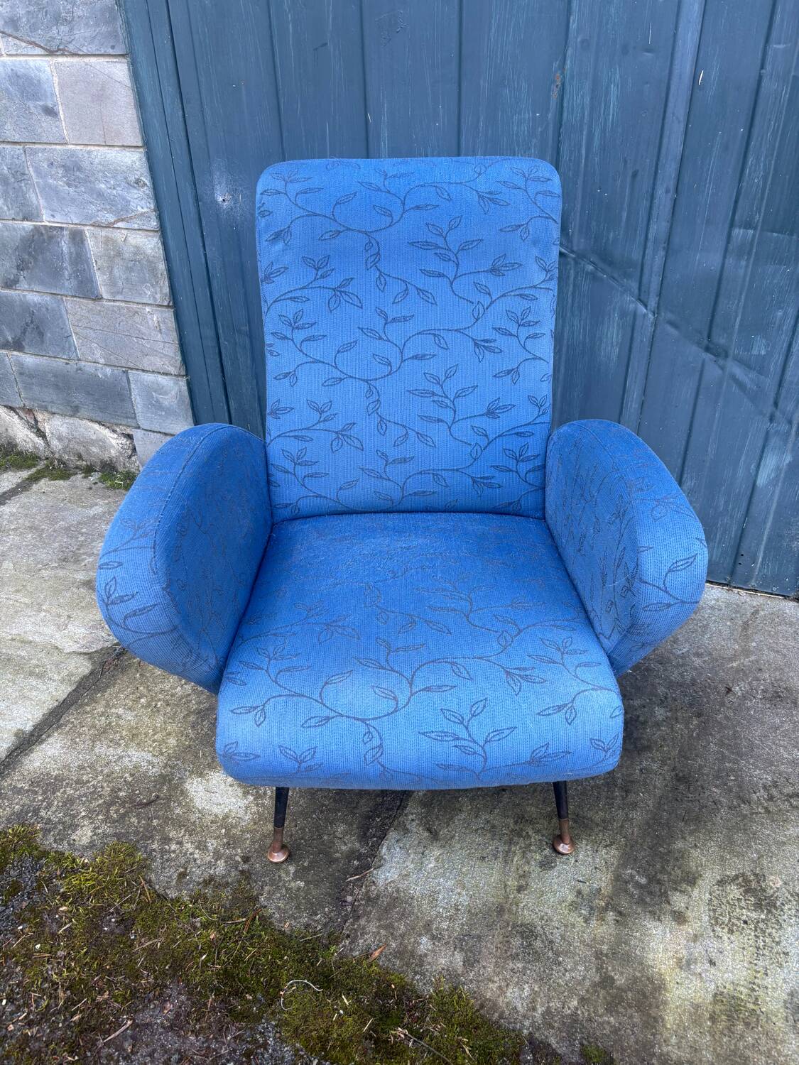 Paire de fauteuils vintage années 50/60