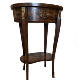 Kidney Marquetry Table
