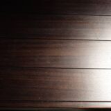 Solid iroko desk or dining table, Regain edition