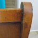 Rare entrance bench - Old chest bench - toy chest - oak color
