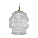 Baladeuse vintage verre effets bulles