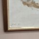 Original Swedish Oil on Canvas – "Winter Landscape" by FMK – Dated 1943 – Vintage and Framed – 78 × 60 cm (30.7" × 23.6")