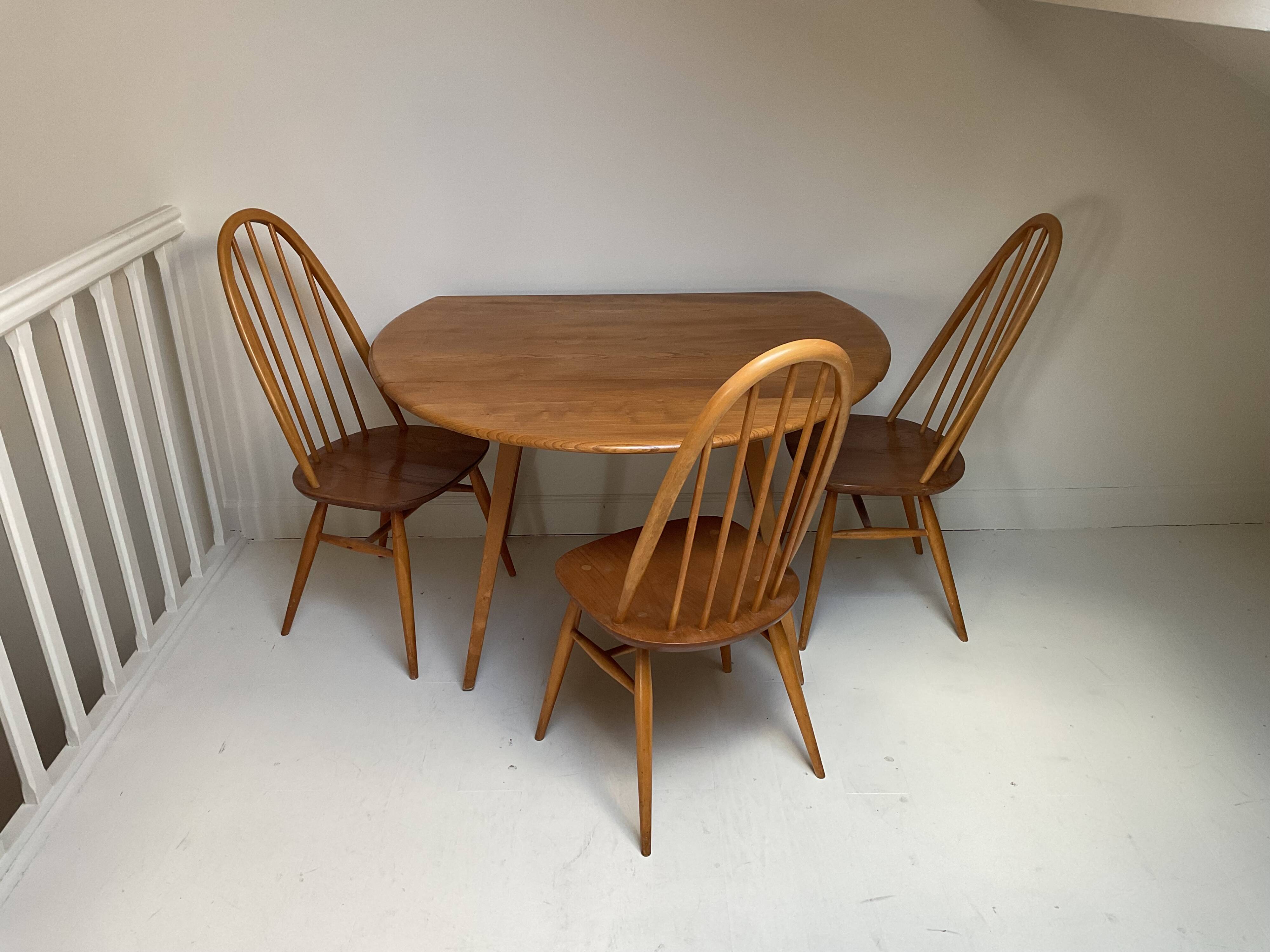Ercol table and chairs
