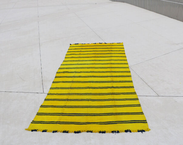 Safran shine, large breathable rug 210 x 415 cm