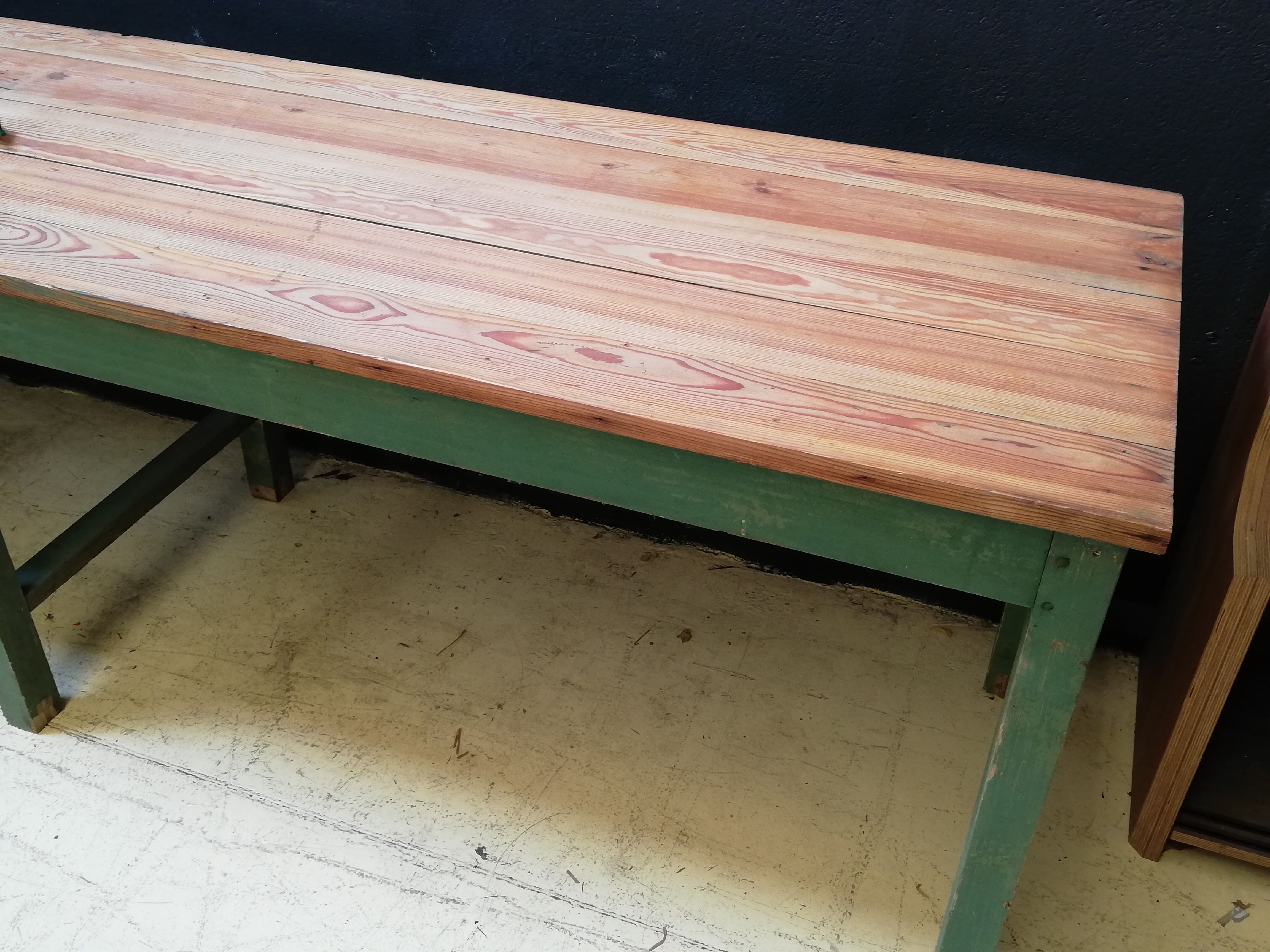 Old draper table 8/10 people, 2,70m