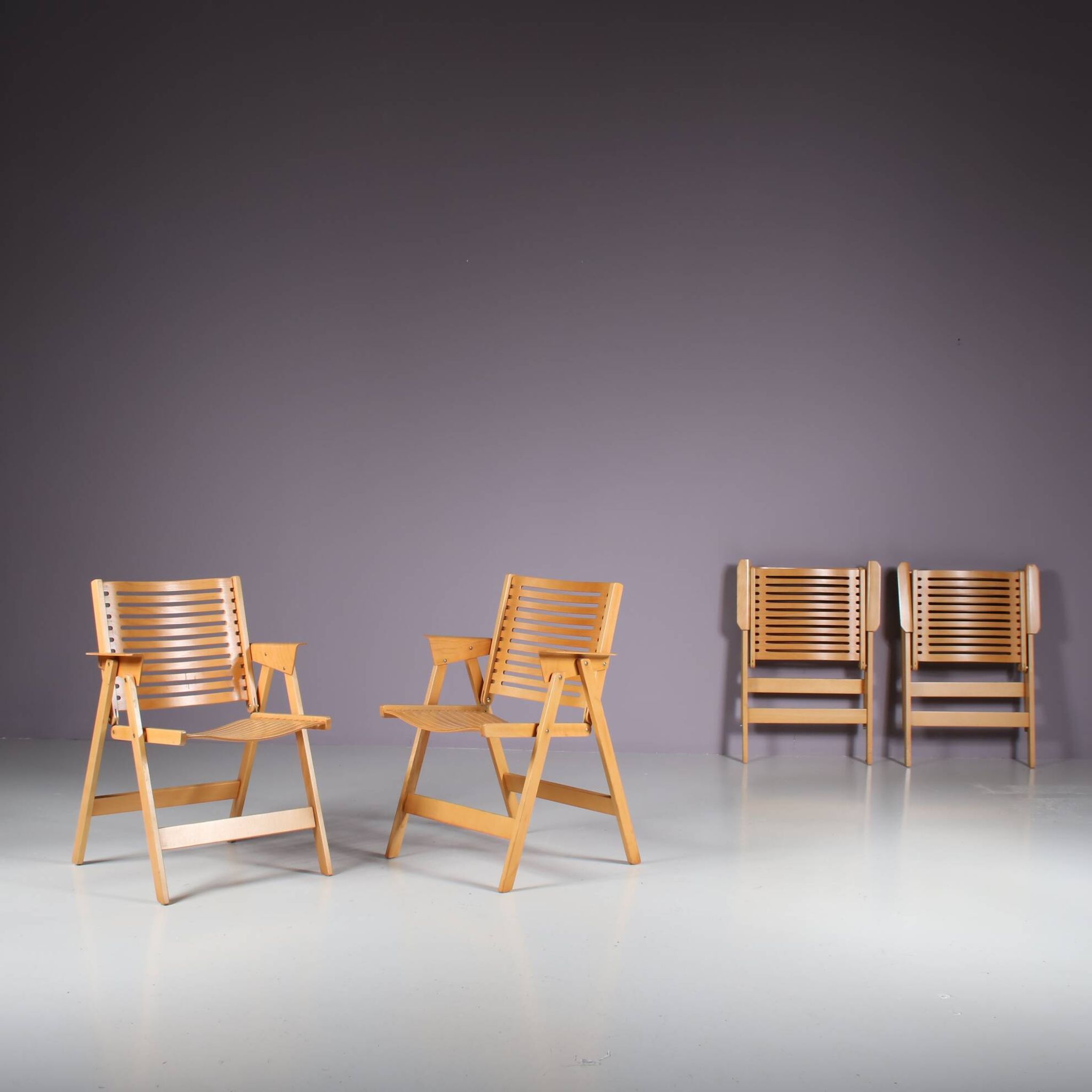 1950s “Rex” Folding Chair by Niko Kralj for Stol Kamnik, Slovenia