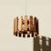 Suspension in pin style Scandinavian Midcentury modern, 1970