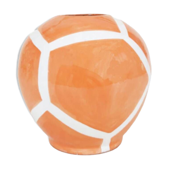 Vase rond - orange