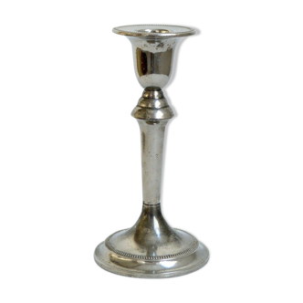 Bougeoir argenté