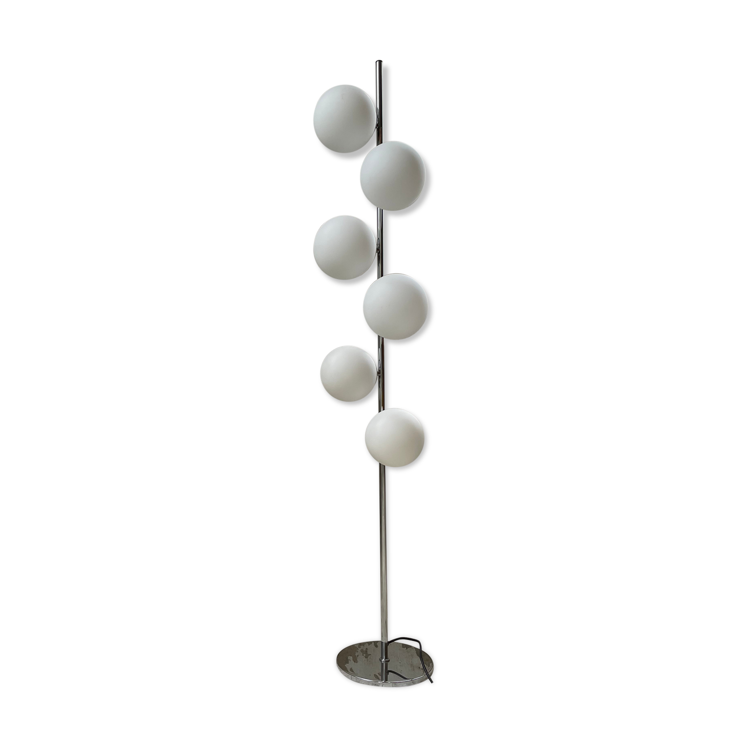 Floor lamp design 70s "balls"