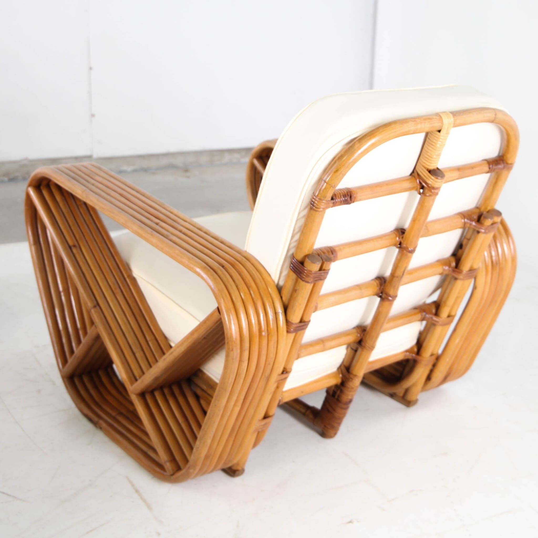 Salon en rotin de Paul Frankl