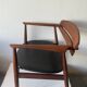 Fauteuil de bureau danois en teck