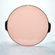 Vintage pie dish 1950 pink and black in earthenware villeroy & boch mettlach