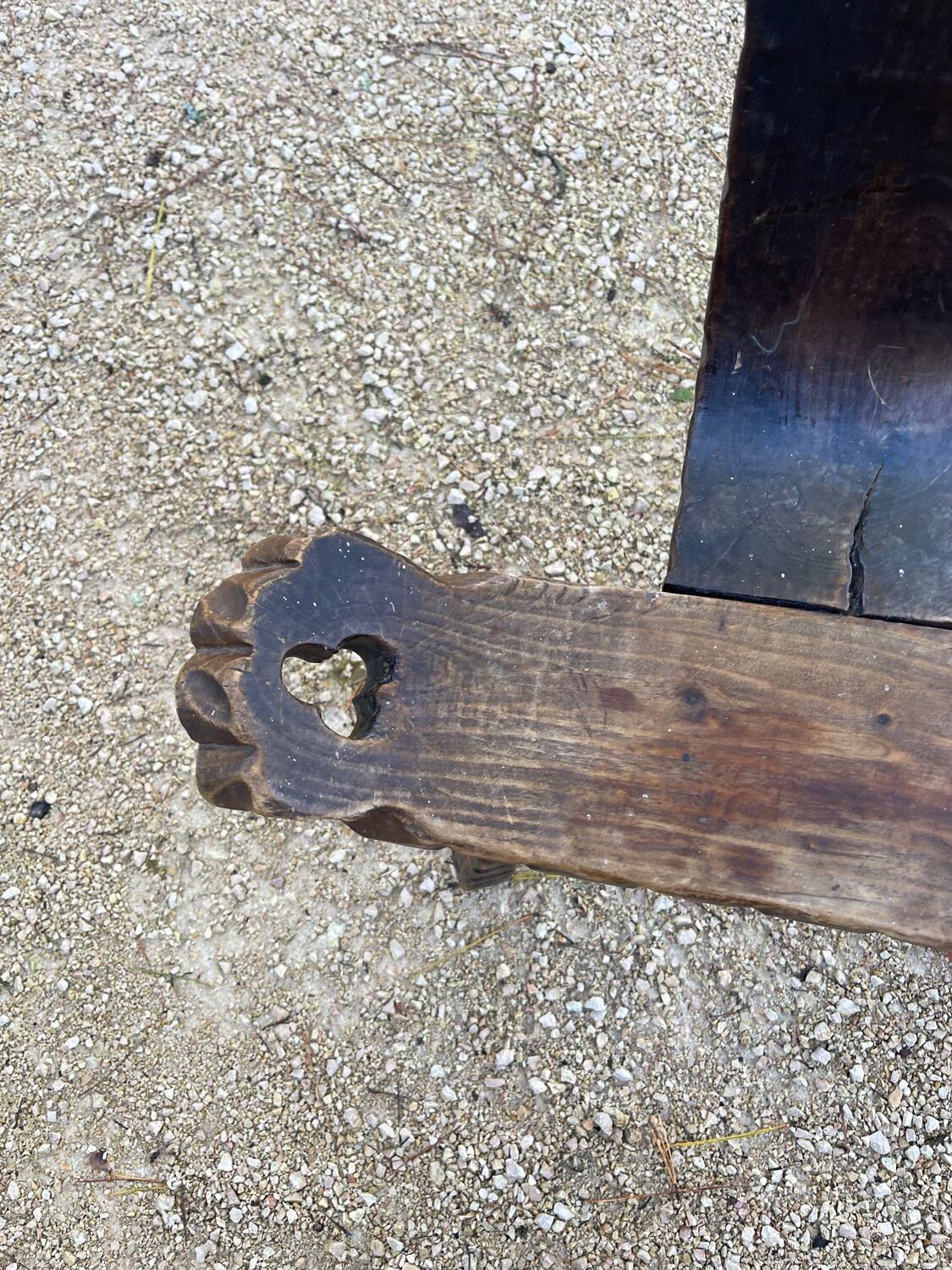 Brutalist Tripod Chair