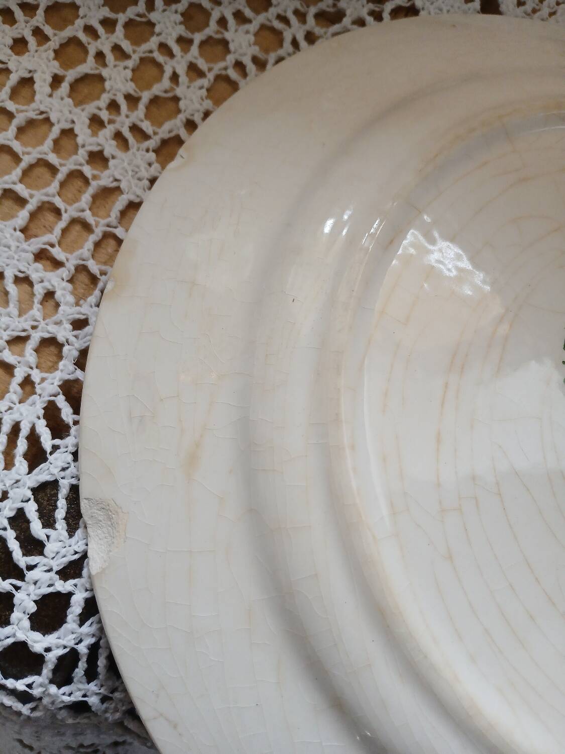 10 antique dinner plates
