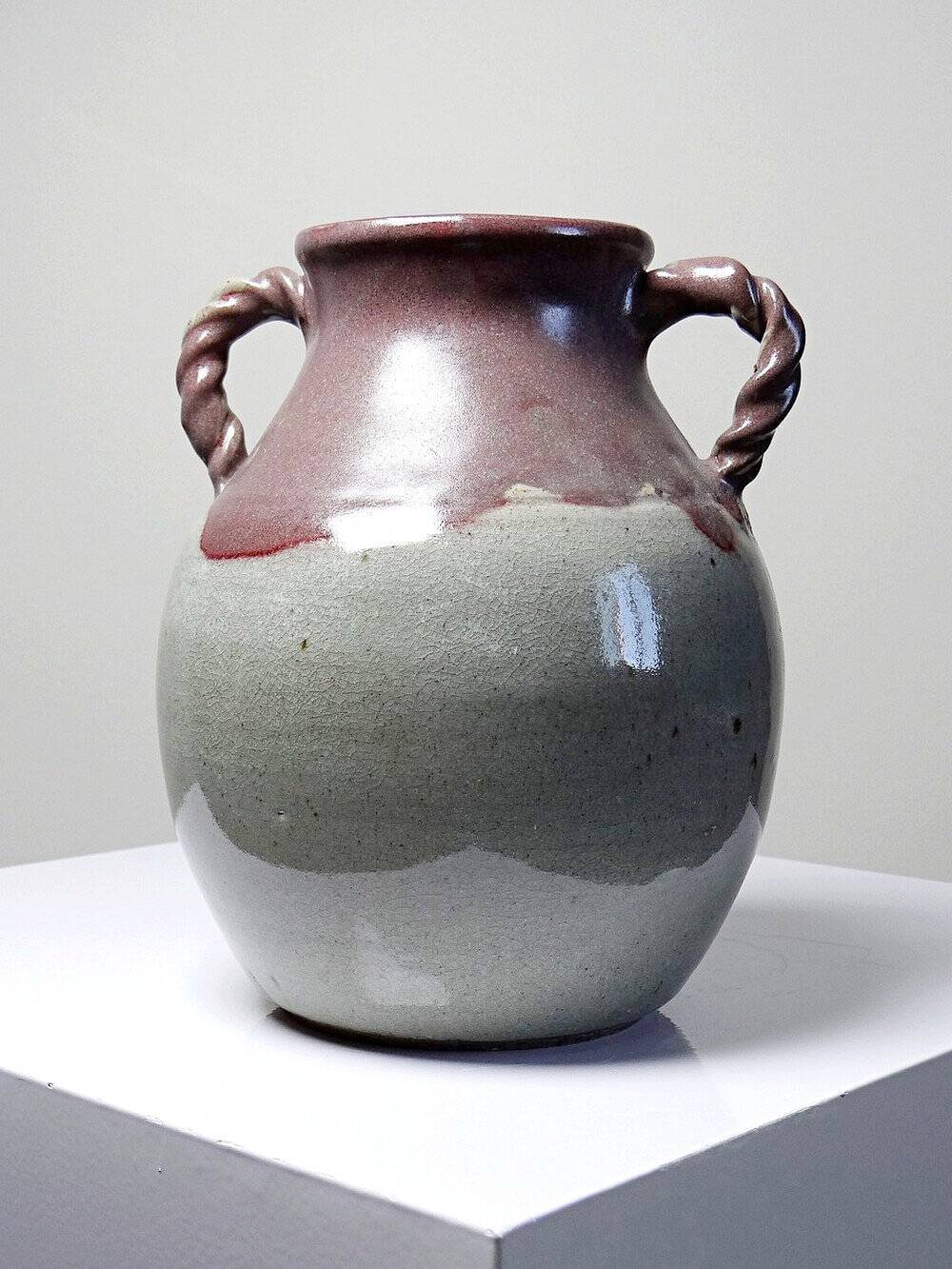 Milly Finn Studio Pottery Vase UK Vintage 60s-70s Stoneware