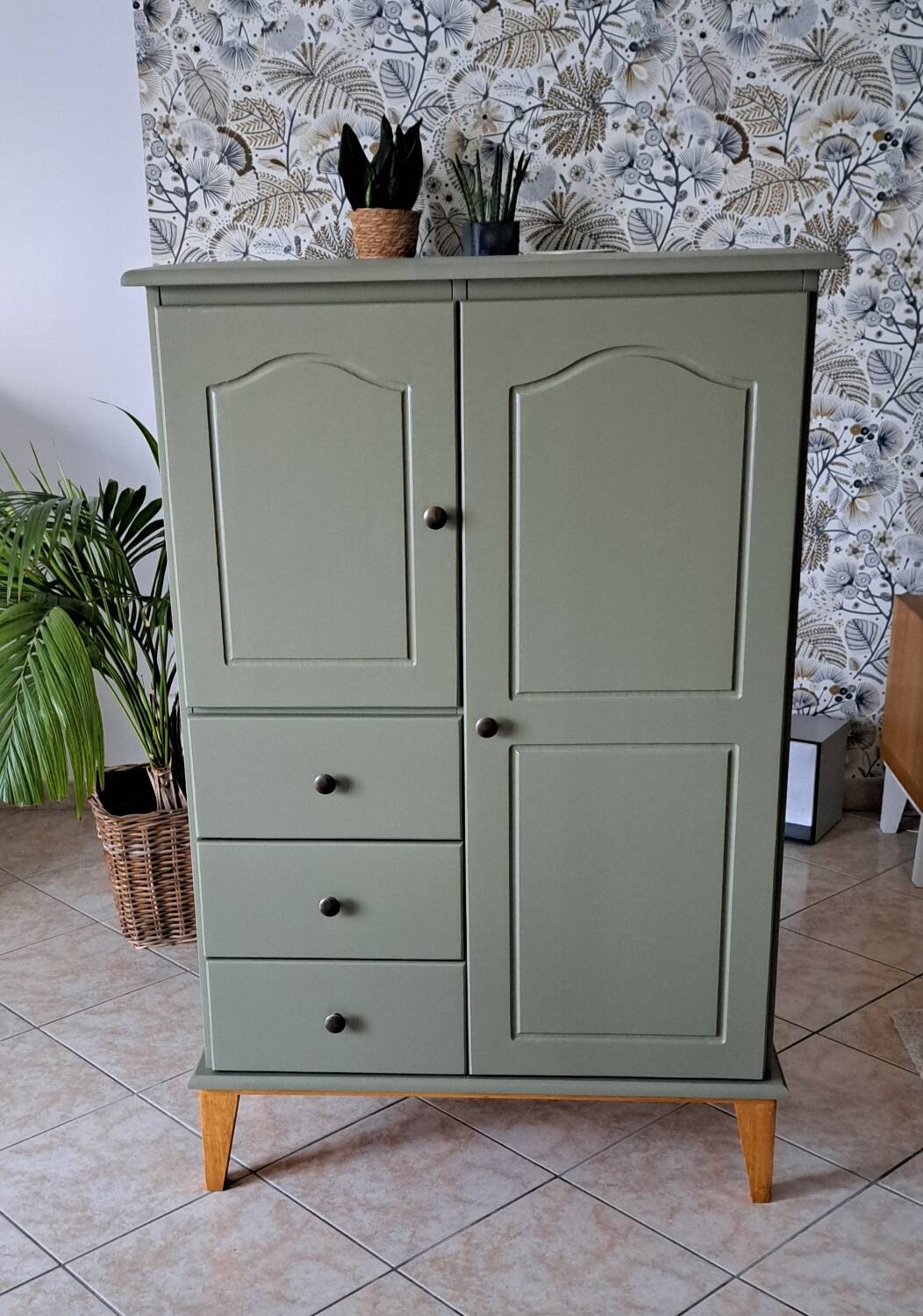 Rød Sødgren chest of drawers green Thisted