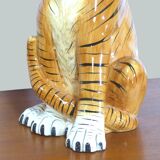 Vintage tiger umbrella holder 1970