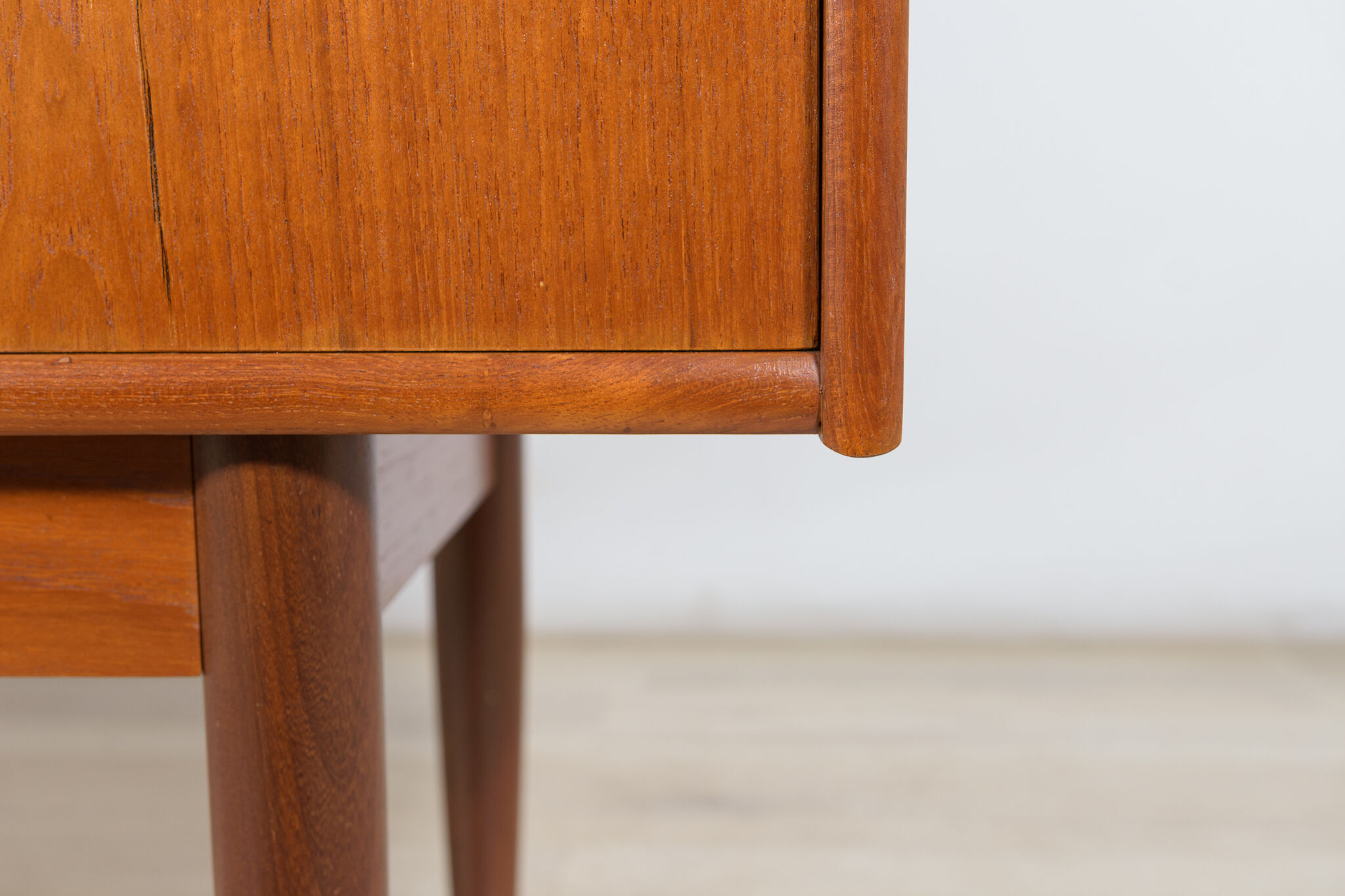 Danish high sideboard in teak, 1960s