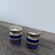 Silver-plated salt and pepper shaker, 1950s